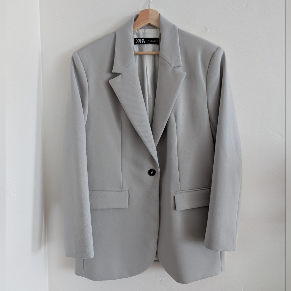Zara gray blazer